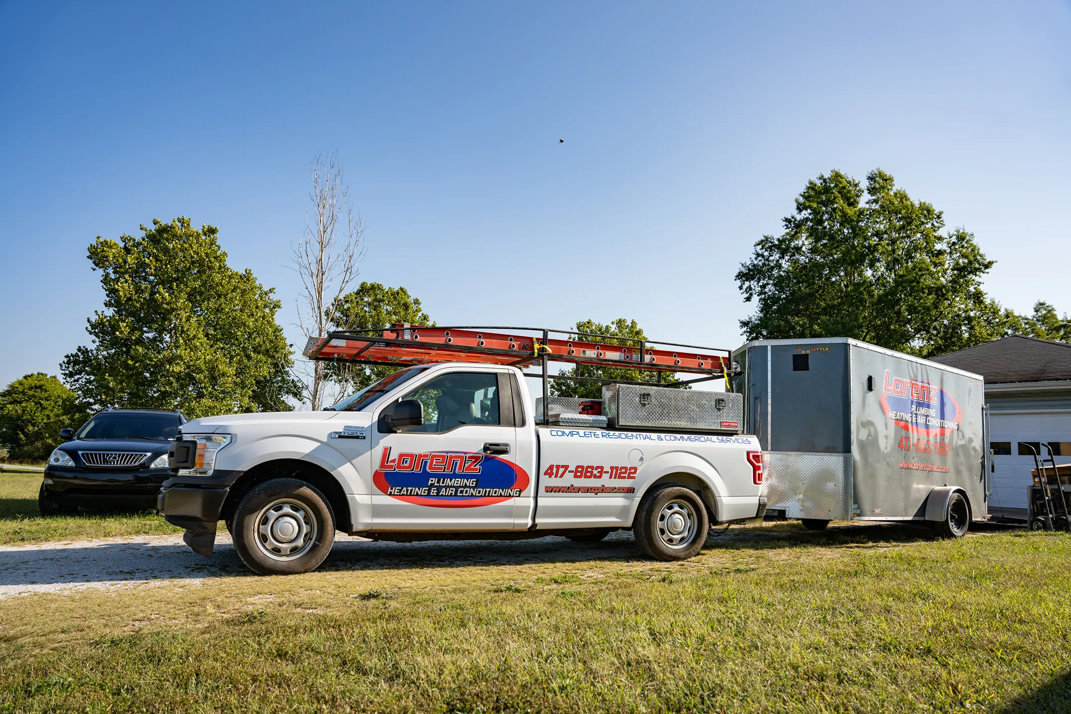 lorenz truck-lorenz plumbing heating and air-springfield
