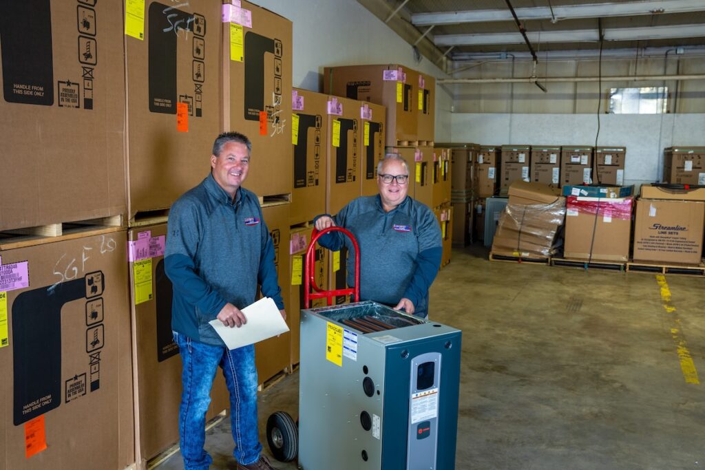 Lorenz furnace part warehouse