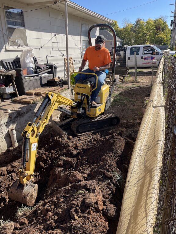 sewer cleanout