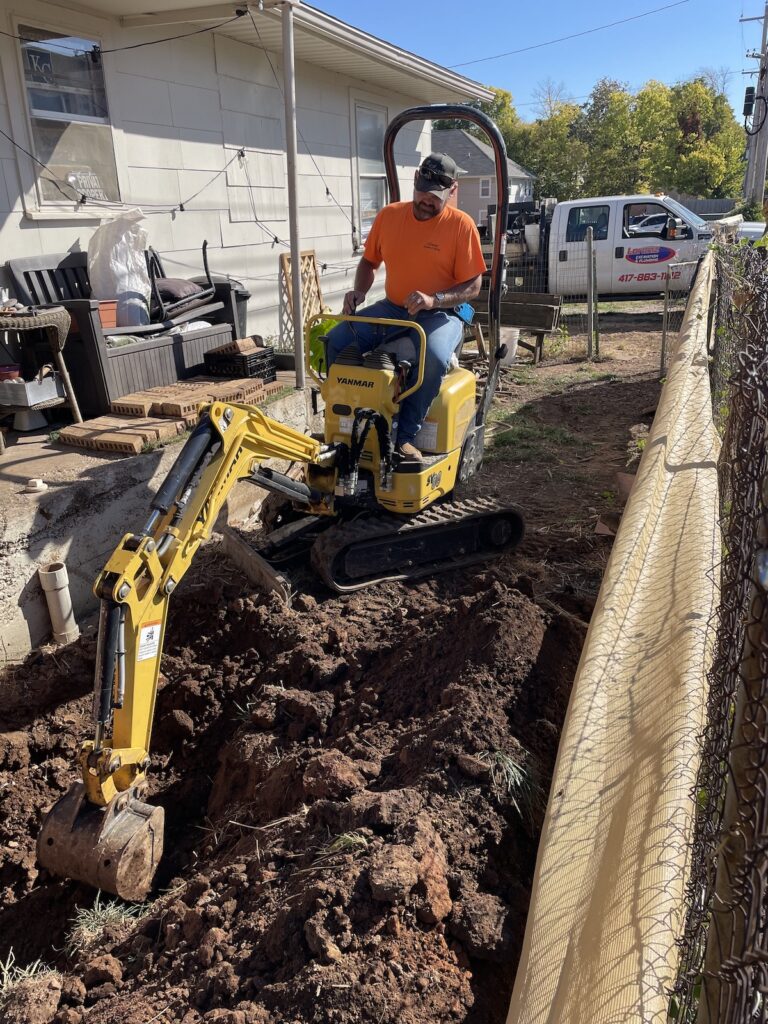 sewer cleanout