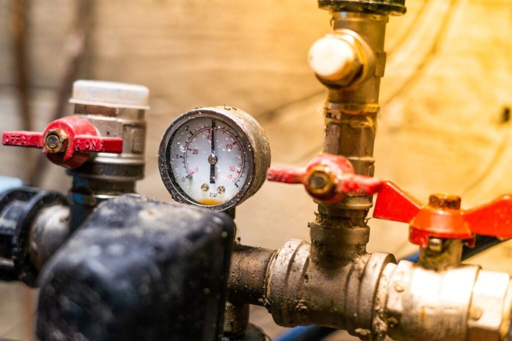 main water shut off valve system pumps