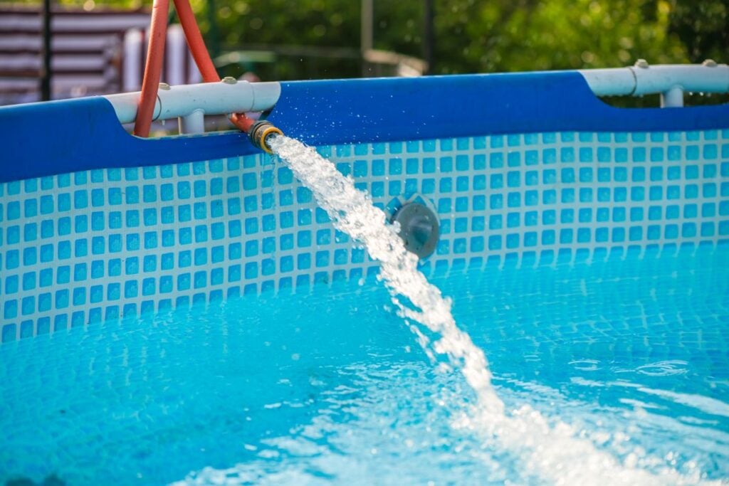 why is my water bill so high crystal clear water filling up pool