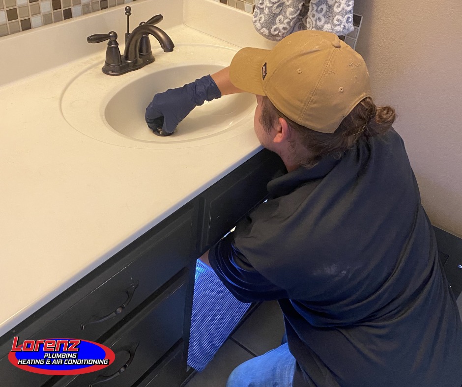 Lorenz Plumbing Heating and Air Conditioning worker