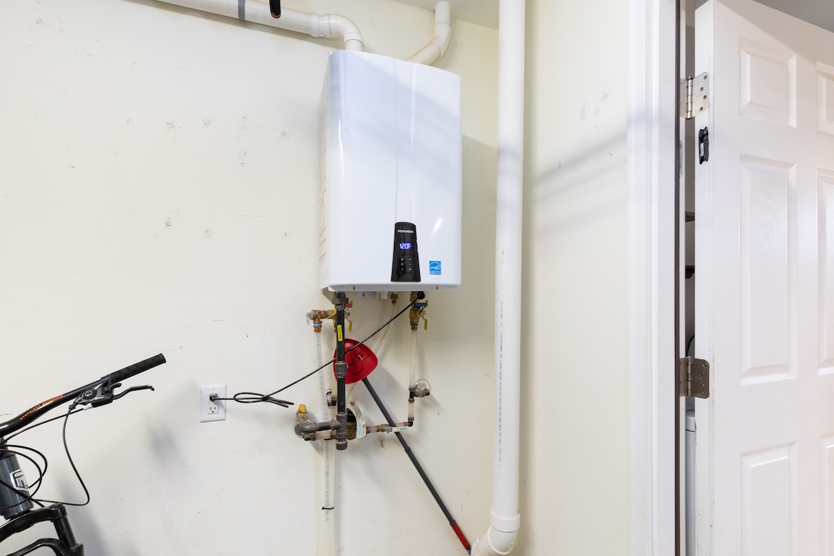 Water-heater-on-wall
