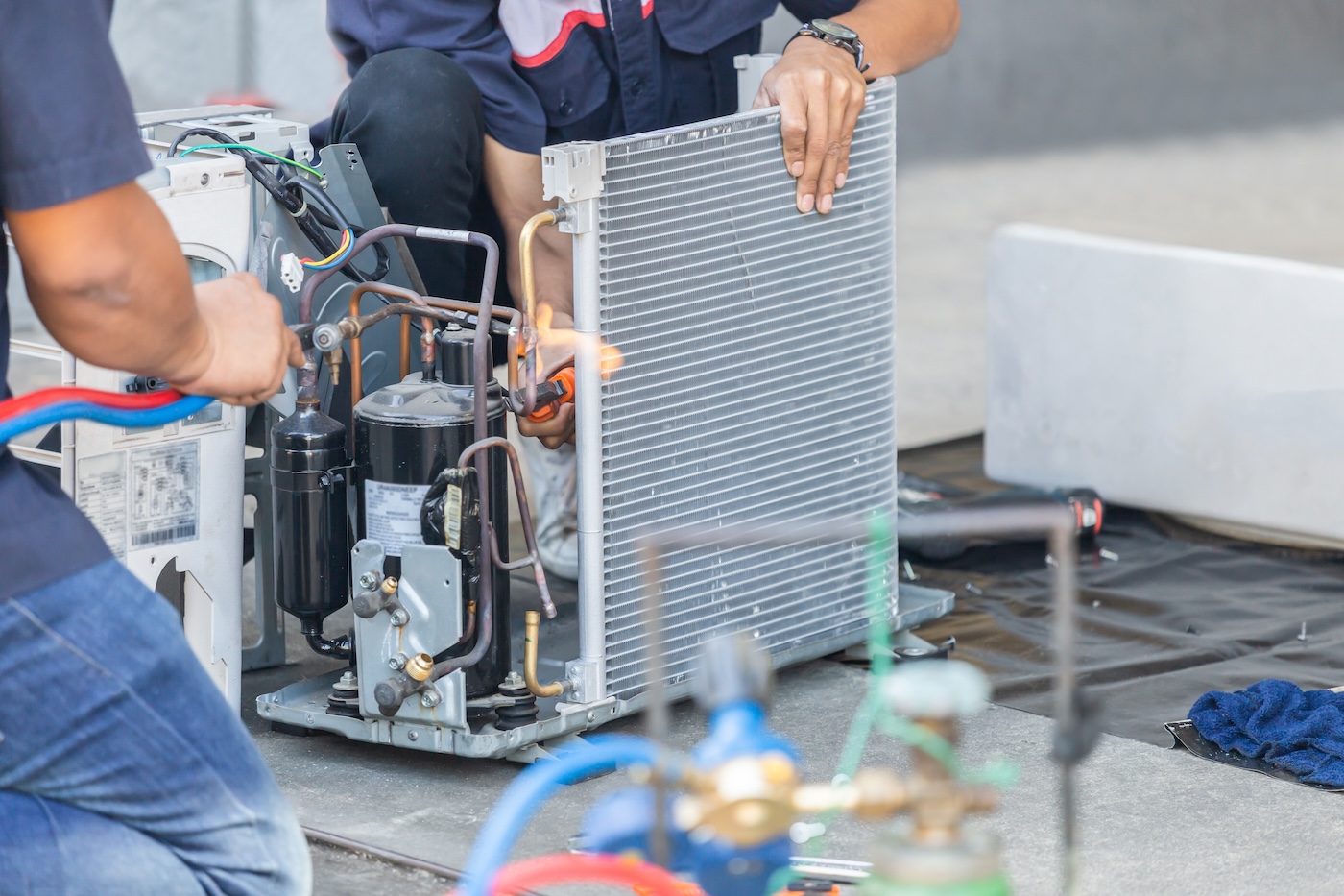 installation-of-new-hvac-unit-in-montana
