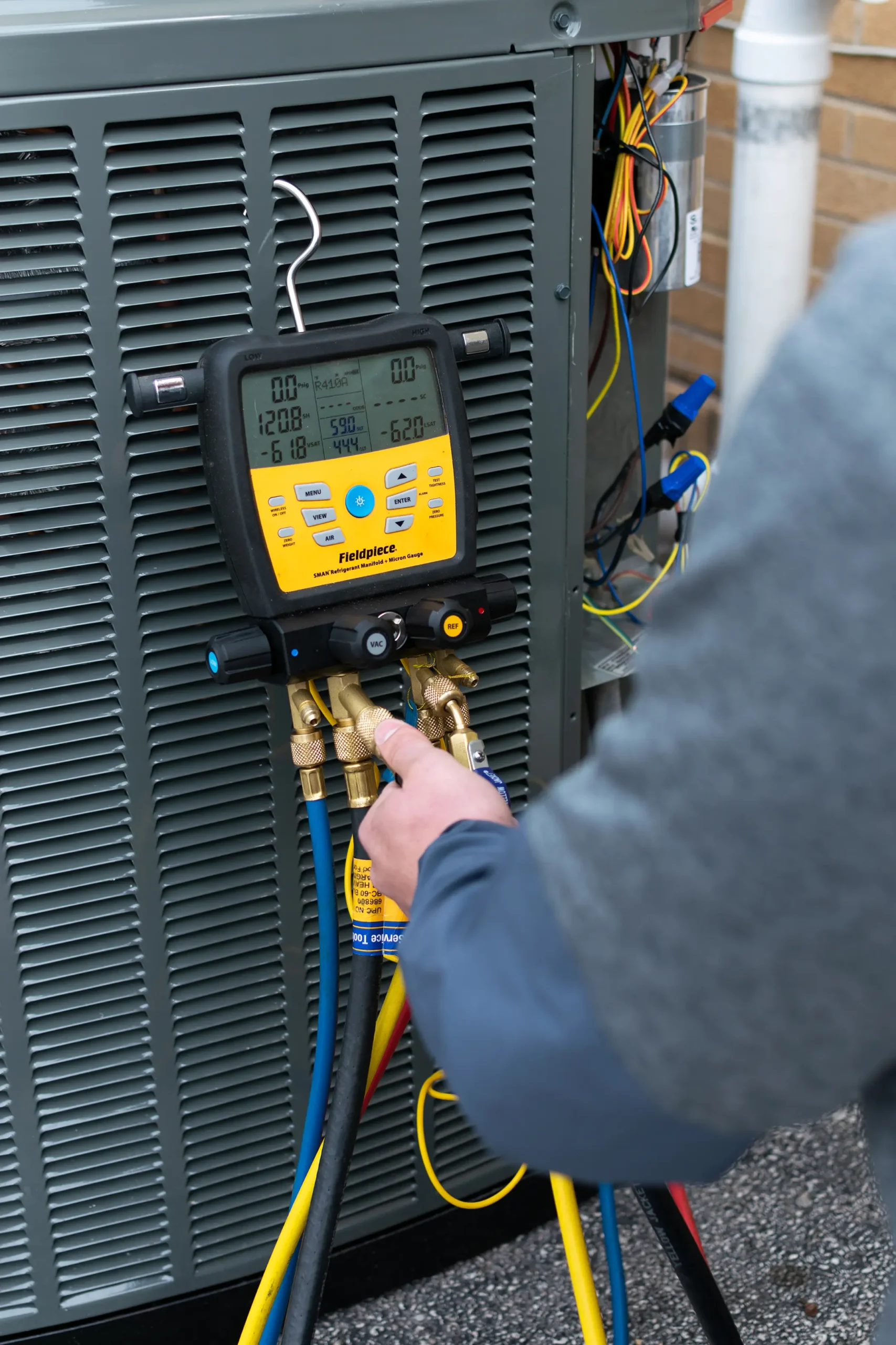 measuring-tool-on-ac-lorenz-plumbing-heating-and-air-springfield